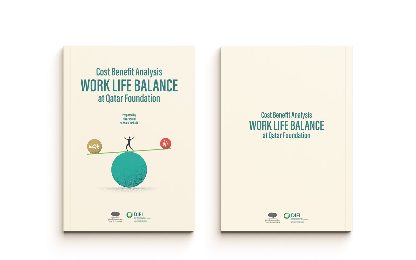 Cover direction 01 — A family, on the balance